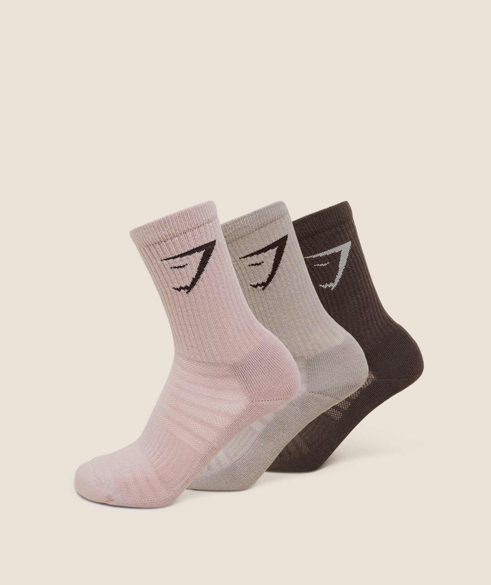 GYMSHARK CREW SOCKS 3PACK