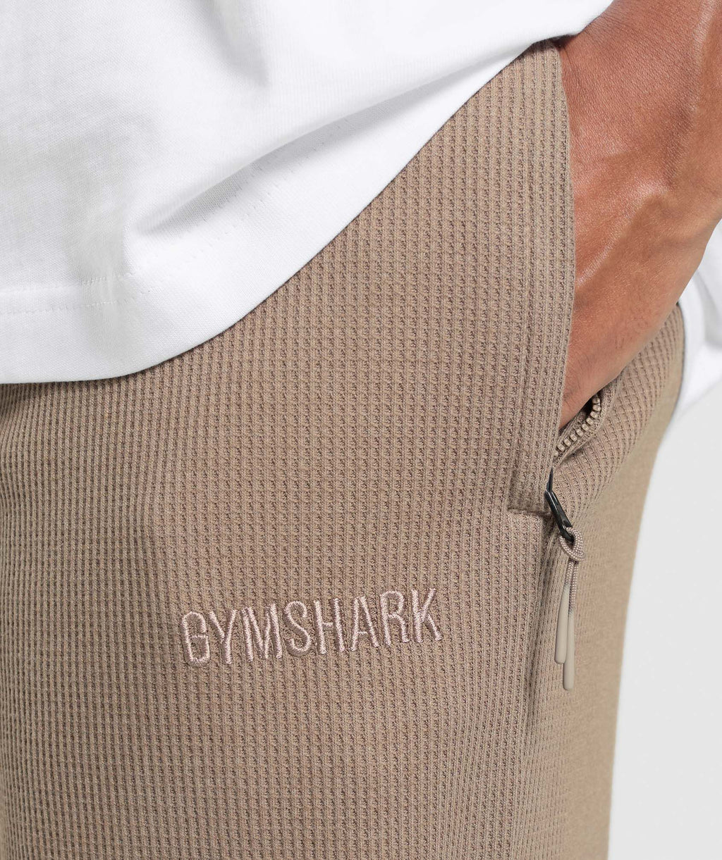 GYMSHARK WAFFLE STRAIGHT LEG JOGGERS