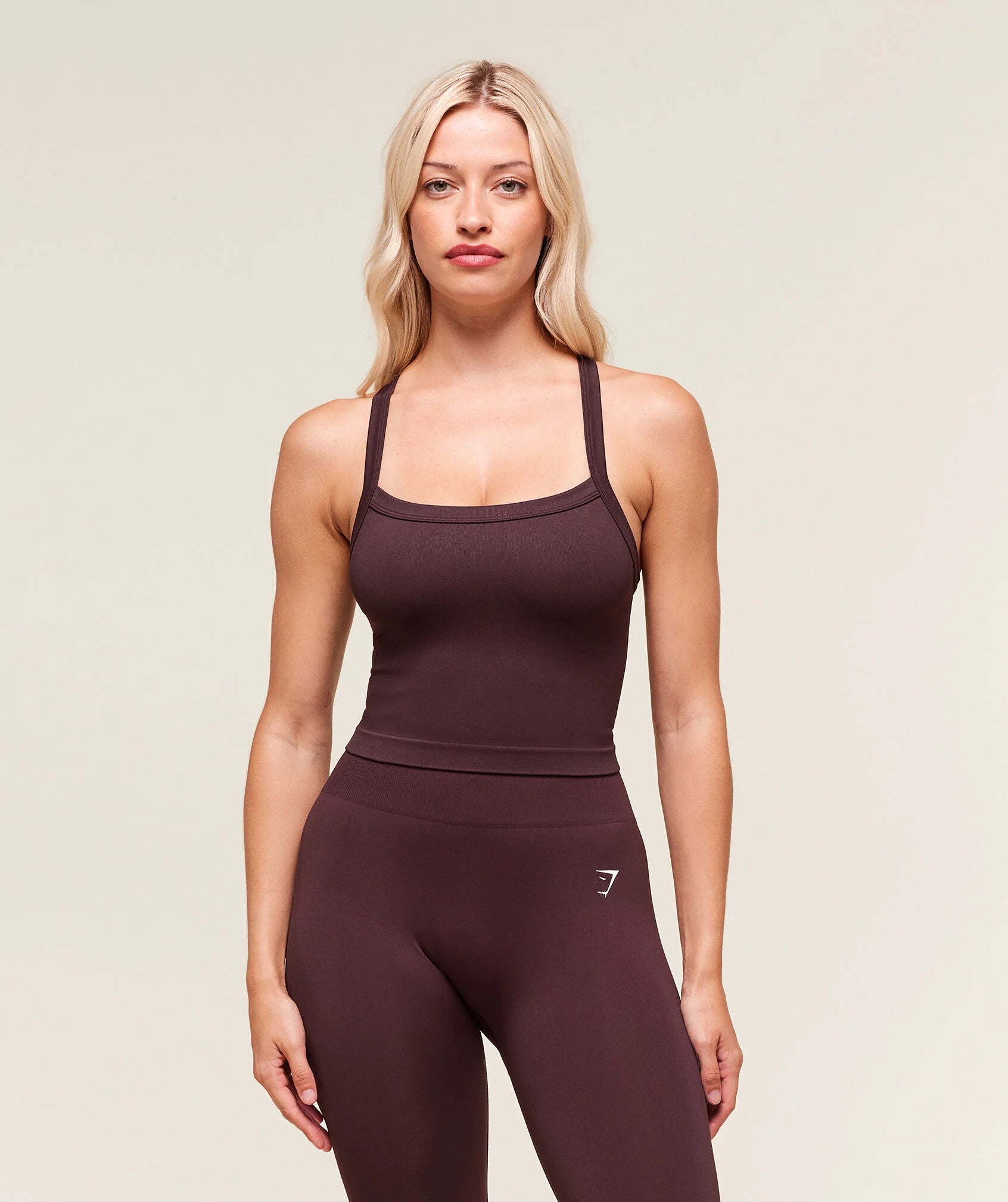 GYMSHARK EVERYDAY SEAMLESS RIBBED MIDI TOP