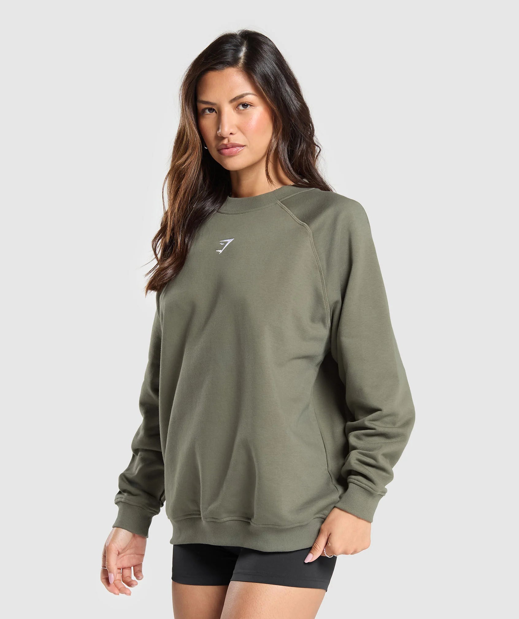GYMSHARK TRAINING OVERSIZED FLEECE SWEATSHIRT