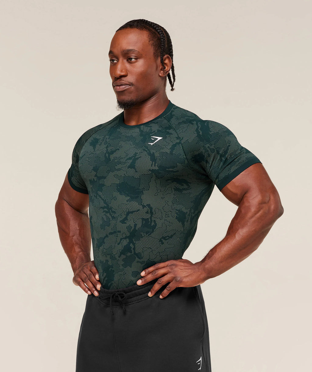 GYMSHARK GEO SEAMLESS T-SHIRT