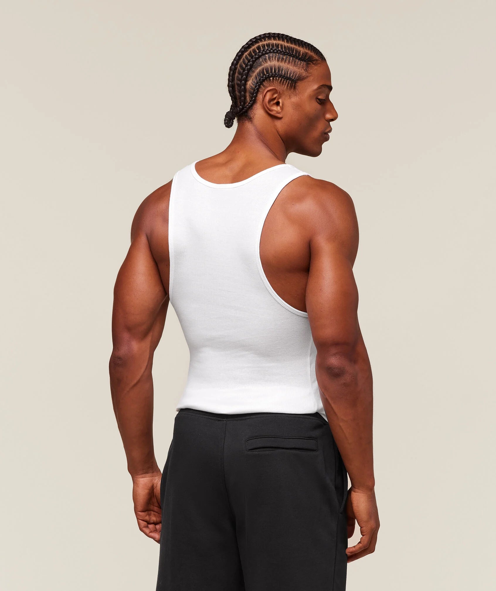 GYMSHARK RIBBED TANK 1 PACK