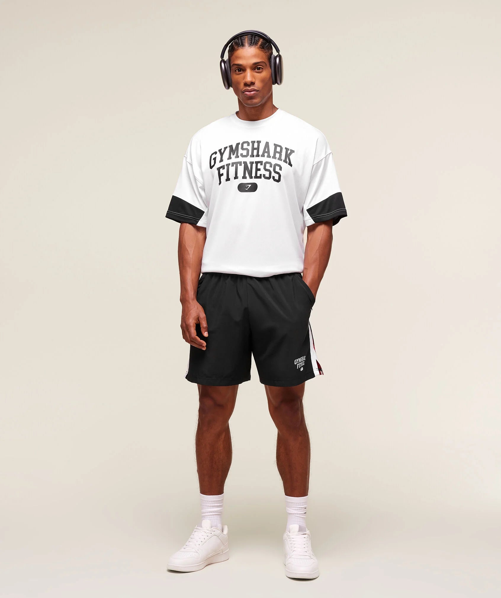 GYMSHARK VARSITY OVERSIZED T-SHIRT