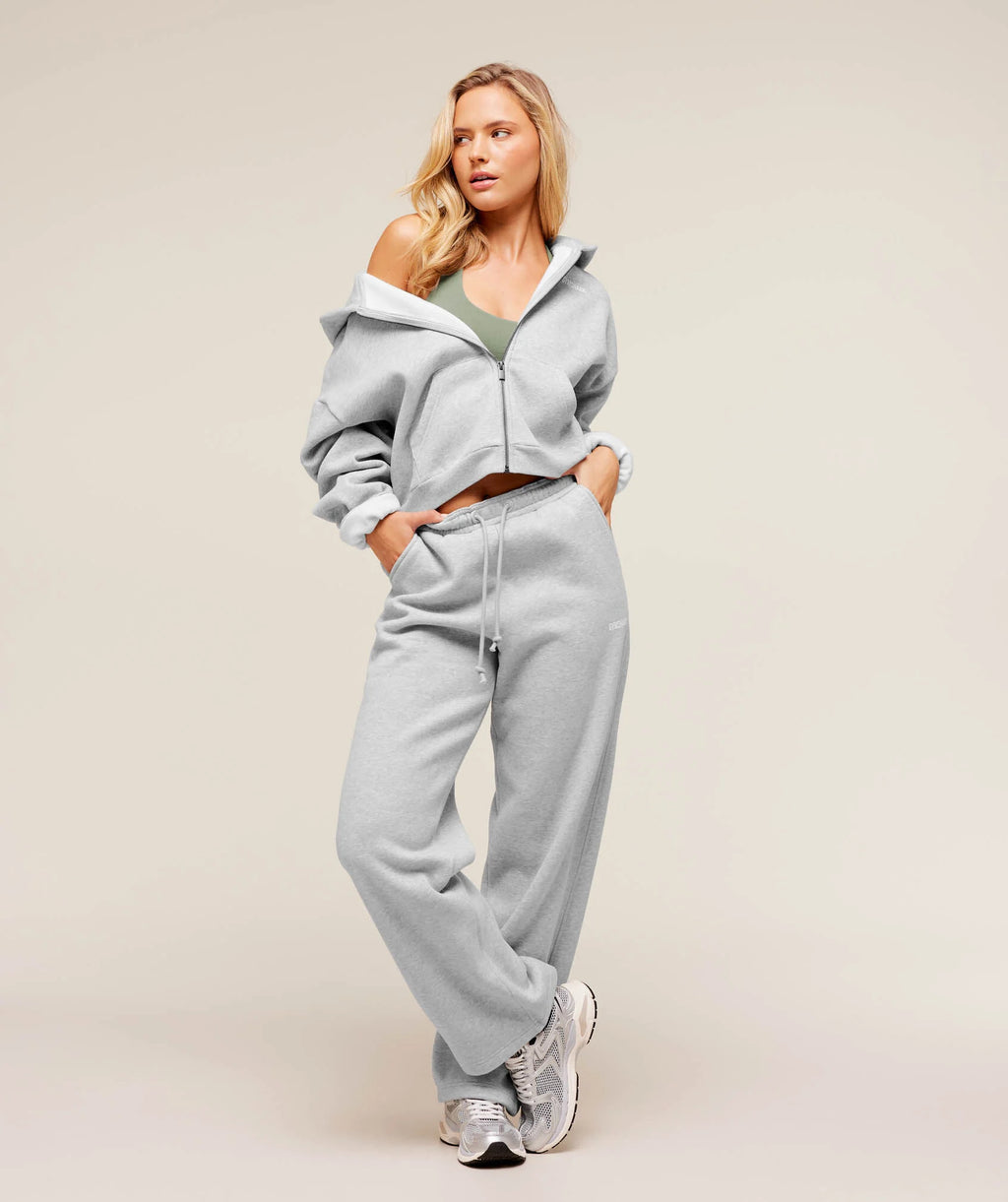 COSY LUXE ZIP THROUGH HOODIE