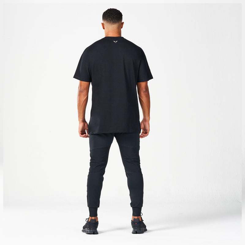 SQUATWOLF OVERSIZED PUMP COVER TEE - BLACK
