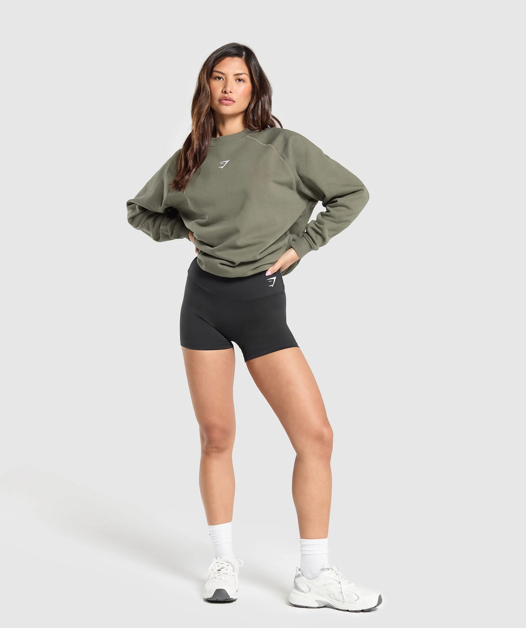 GYMSHARK TRAINING OVERSIZED FLEECE SWEATSHIRT