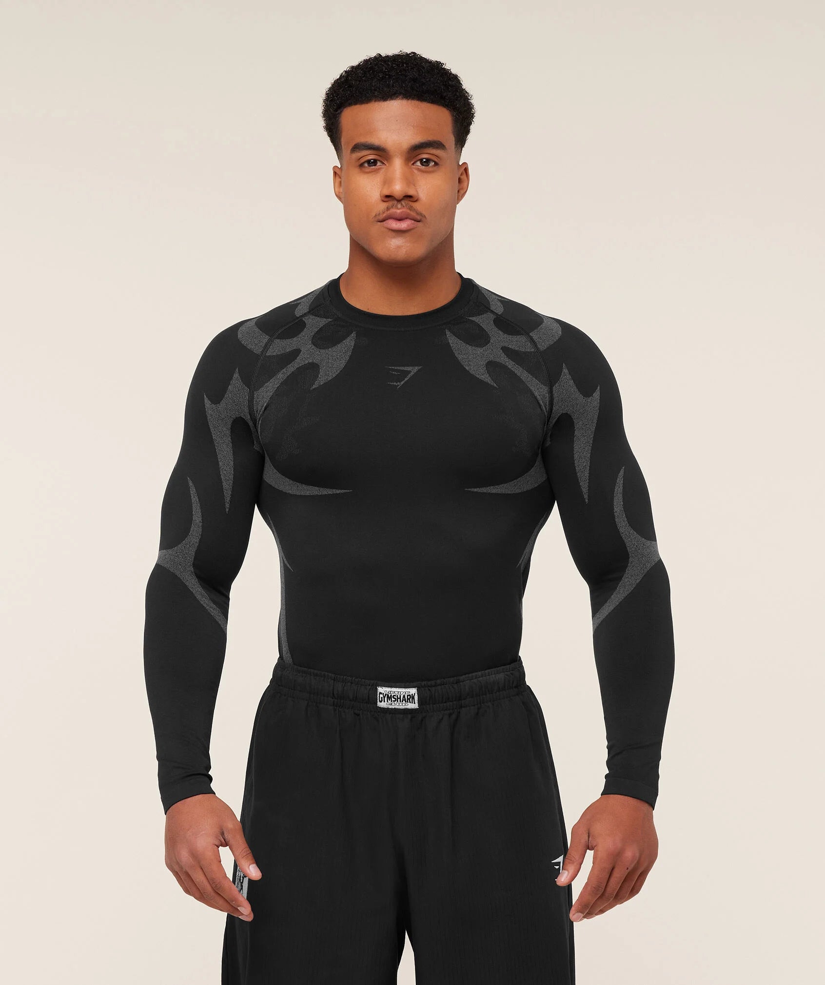 GYMSHARK STORM SEAMLESS LONG SLEEVE T-SHIRT