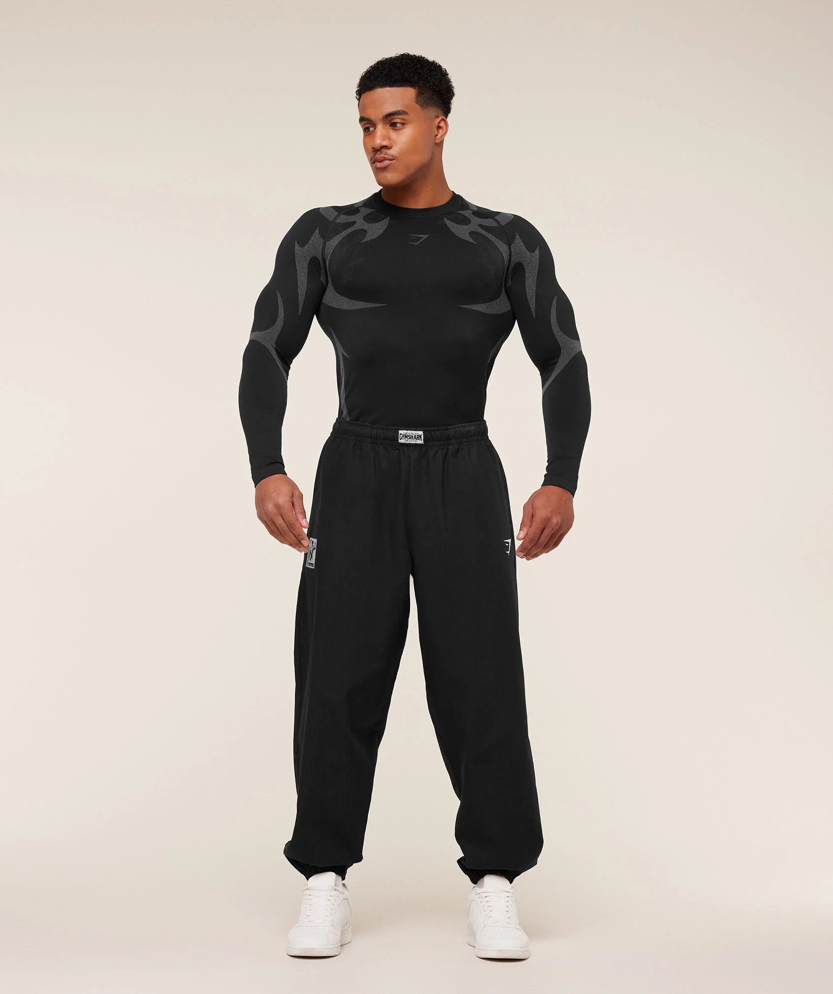 GYMSHARK STORM SEAMLESS LONG SLEEVE T-SHIRT