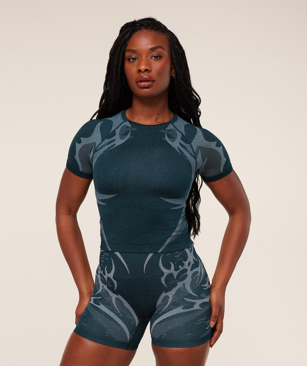 STORM SEAMLESS SHORT SLEEVE TOP