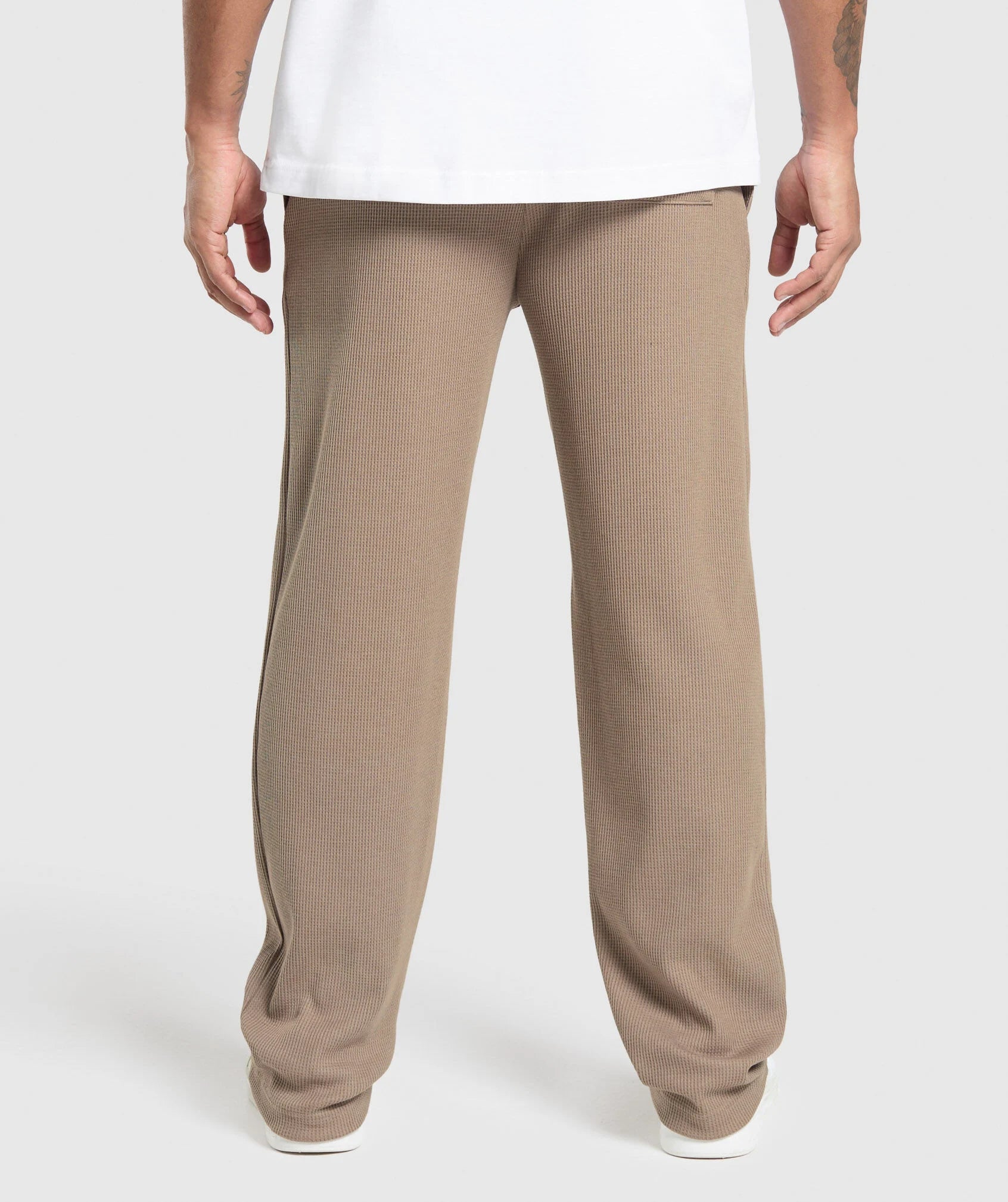 GYMSHARK WAFFLE STRAIGHT LEG JOGGERS