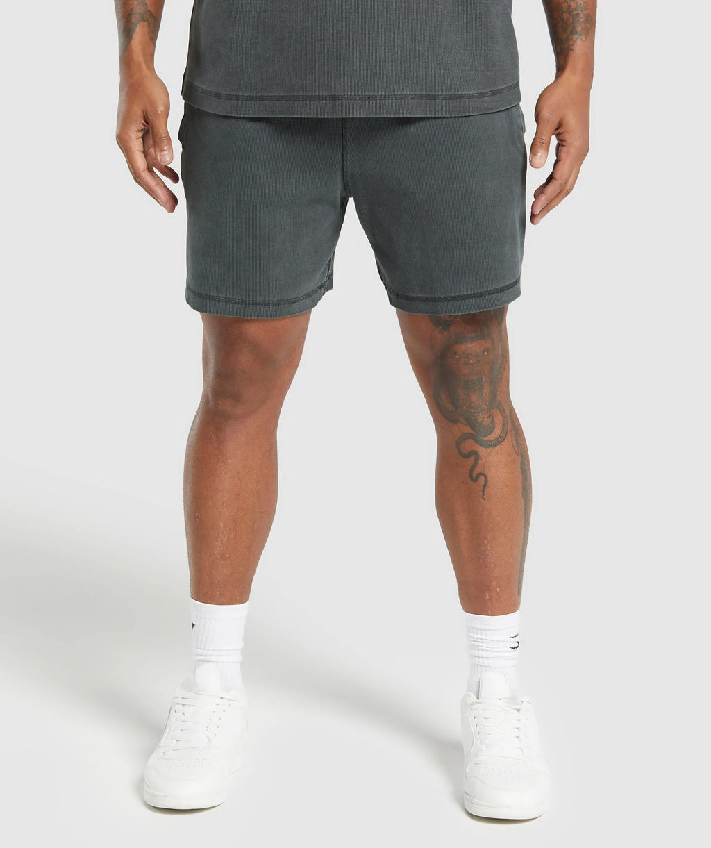 GYMSHARK HEAVYWEIGHT RIBBED SHORTS