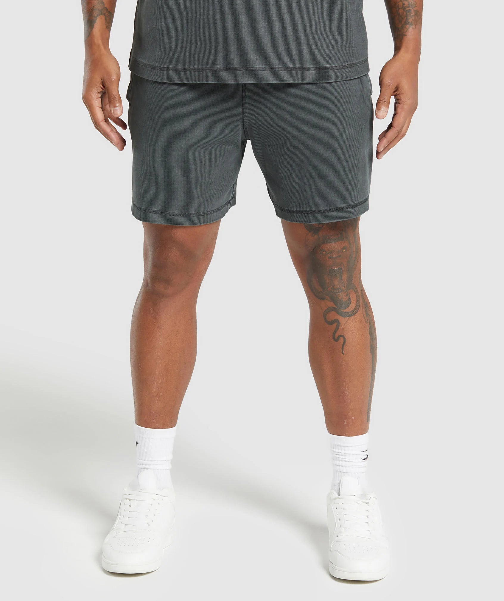 GYMSHARK HEAVYWEIGHT RIBBED SHORTS