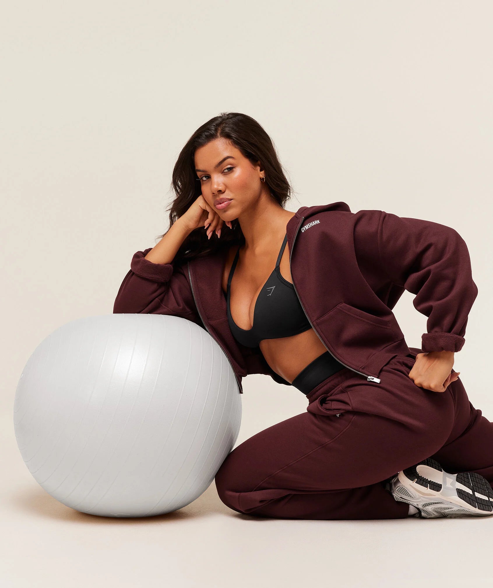 COSY LUXE ZIP THROUGH HOODIE