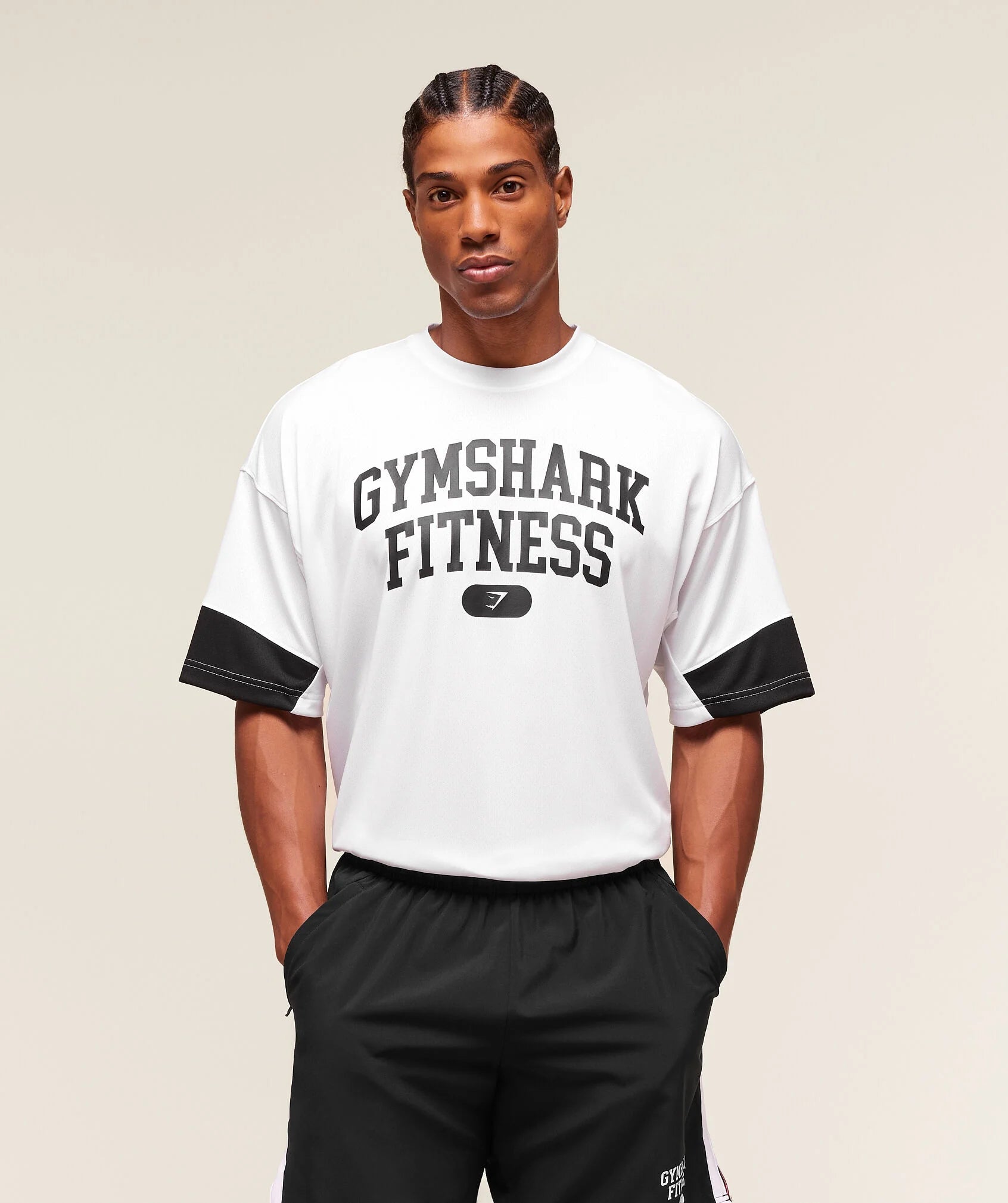 GYMSHARK VARSITY OVERSIZED T-SHIRT