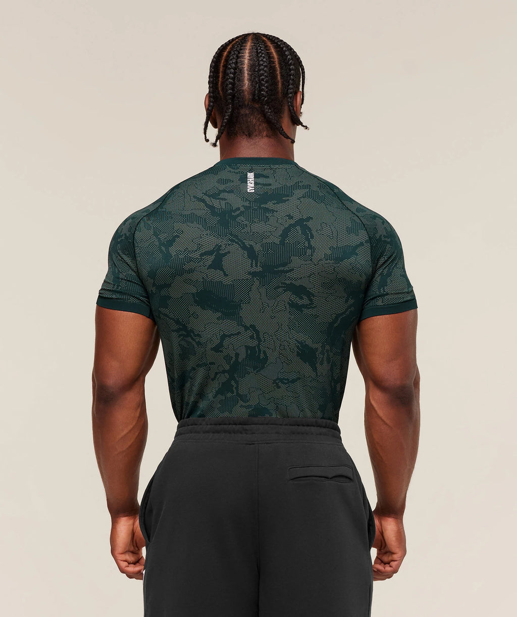 GYMSHARK GEO SEAMLESS T-SHIRT