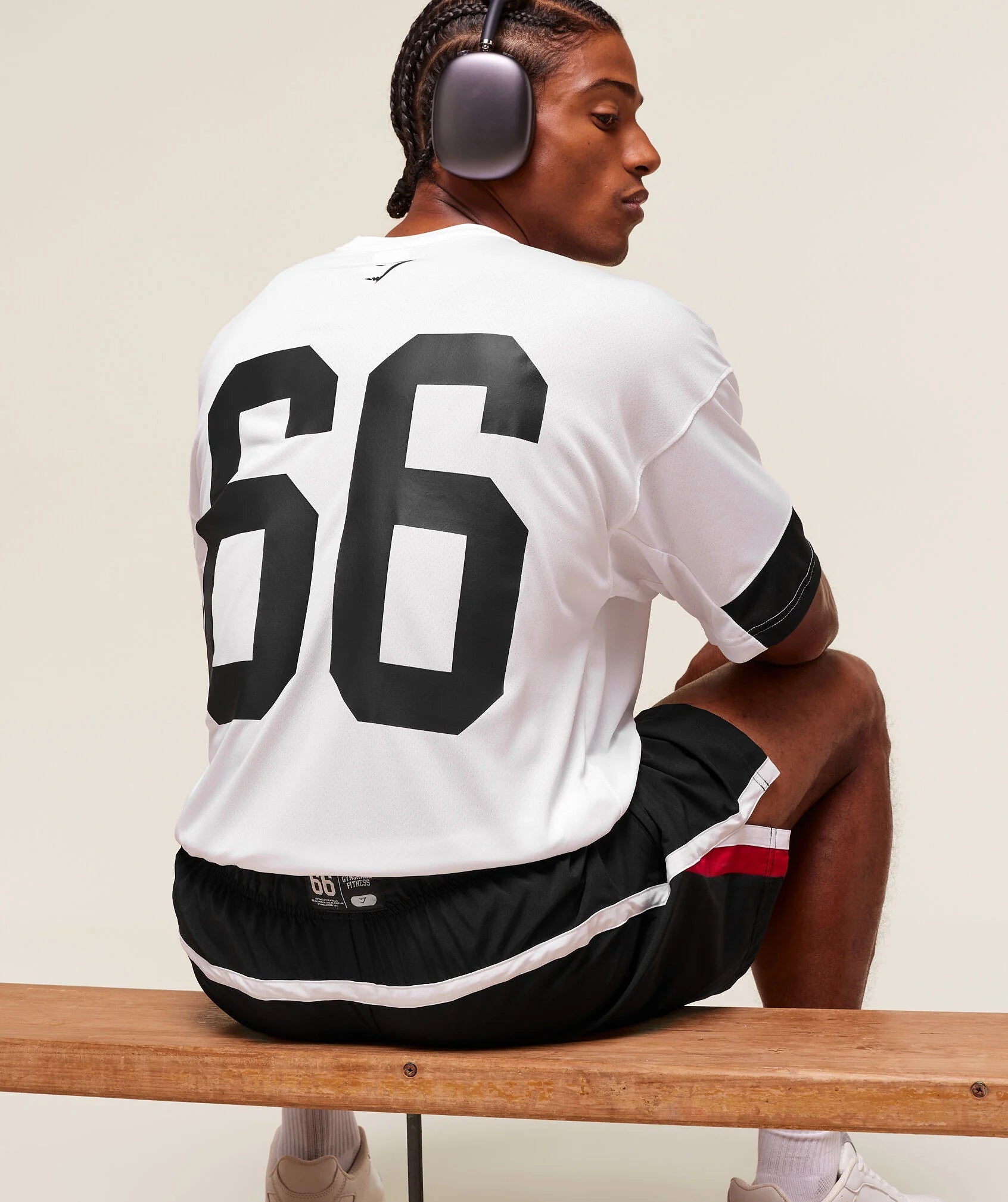 GYMSHARK VARSITY OVERSIZED T-SHIRT