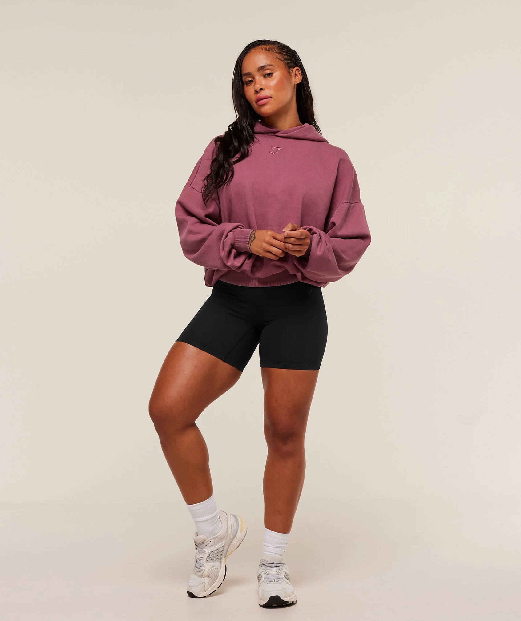 POWER WASHED OVERSIZED HOODIE