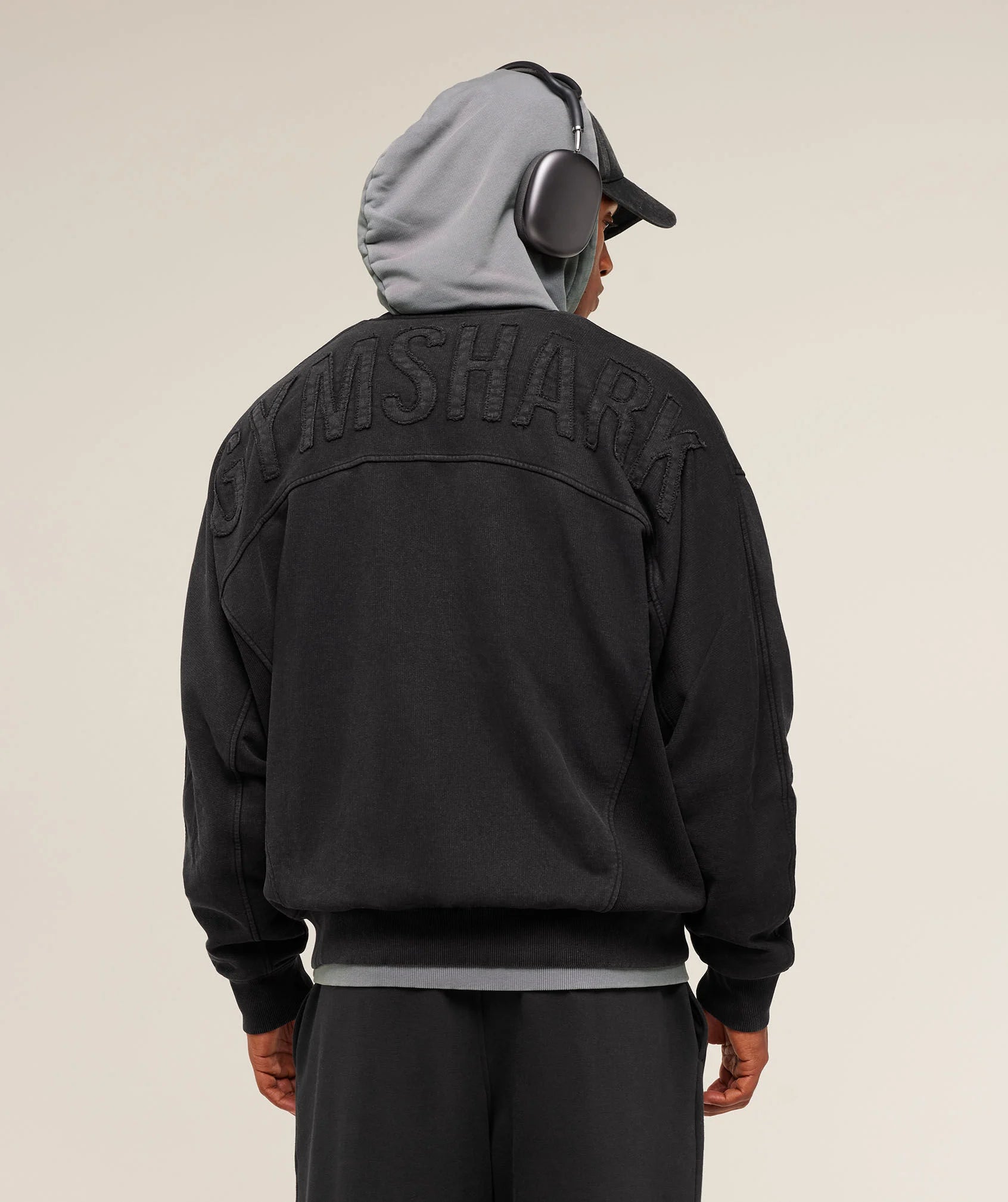 POWER WASHED JERSEY TRACK JACKET