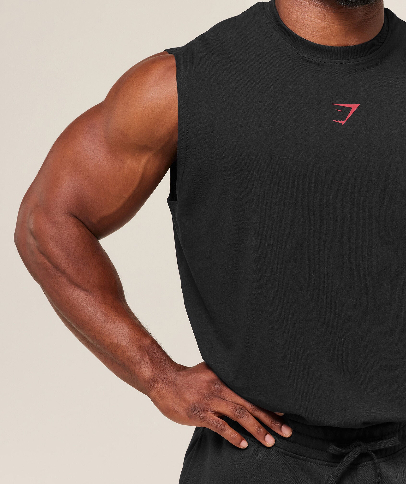 GYMSHARK POWER CUT OFF TANK