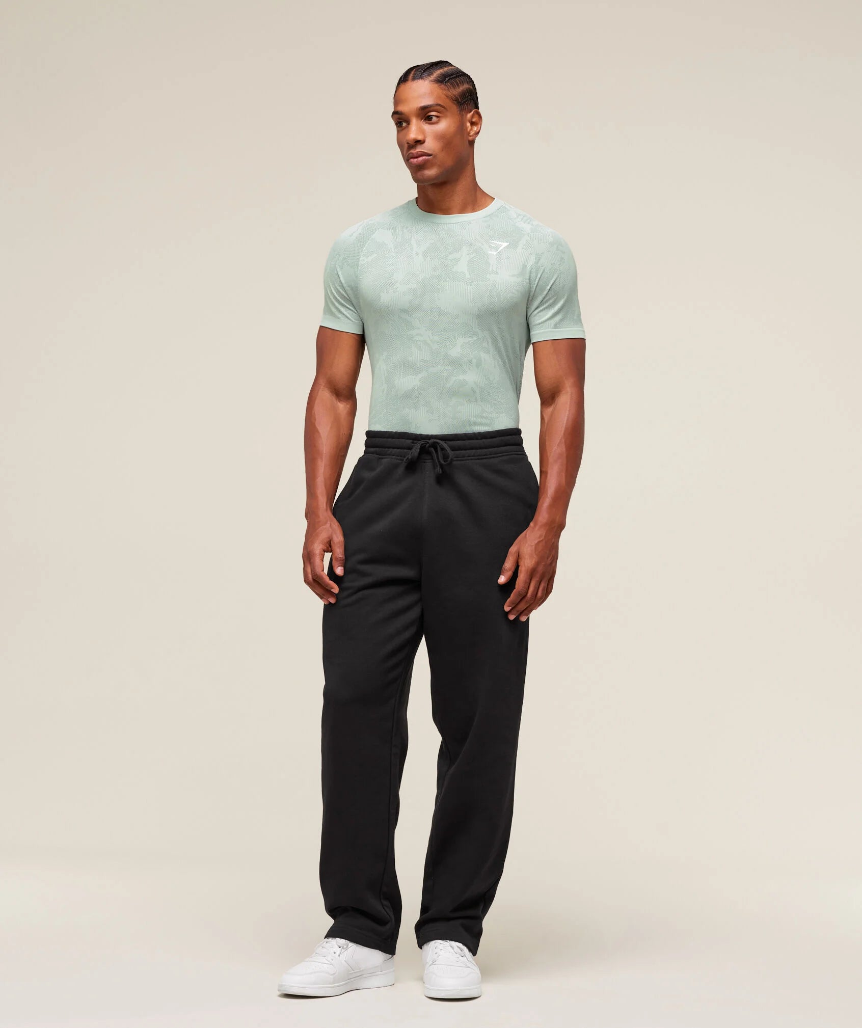 GYM SHARK GEO SEAMLESS T-SHIRT