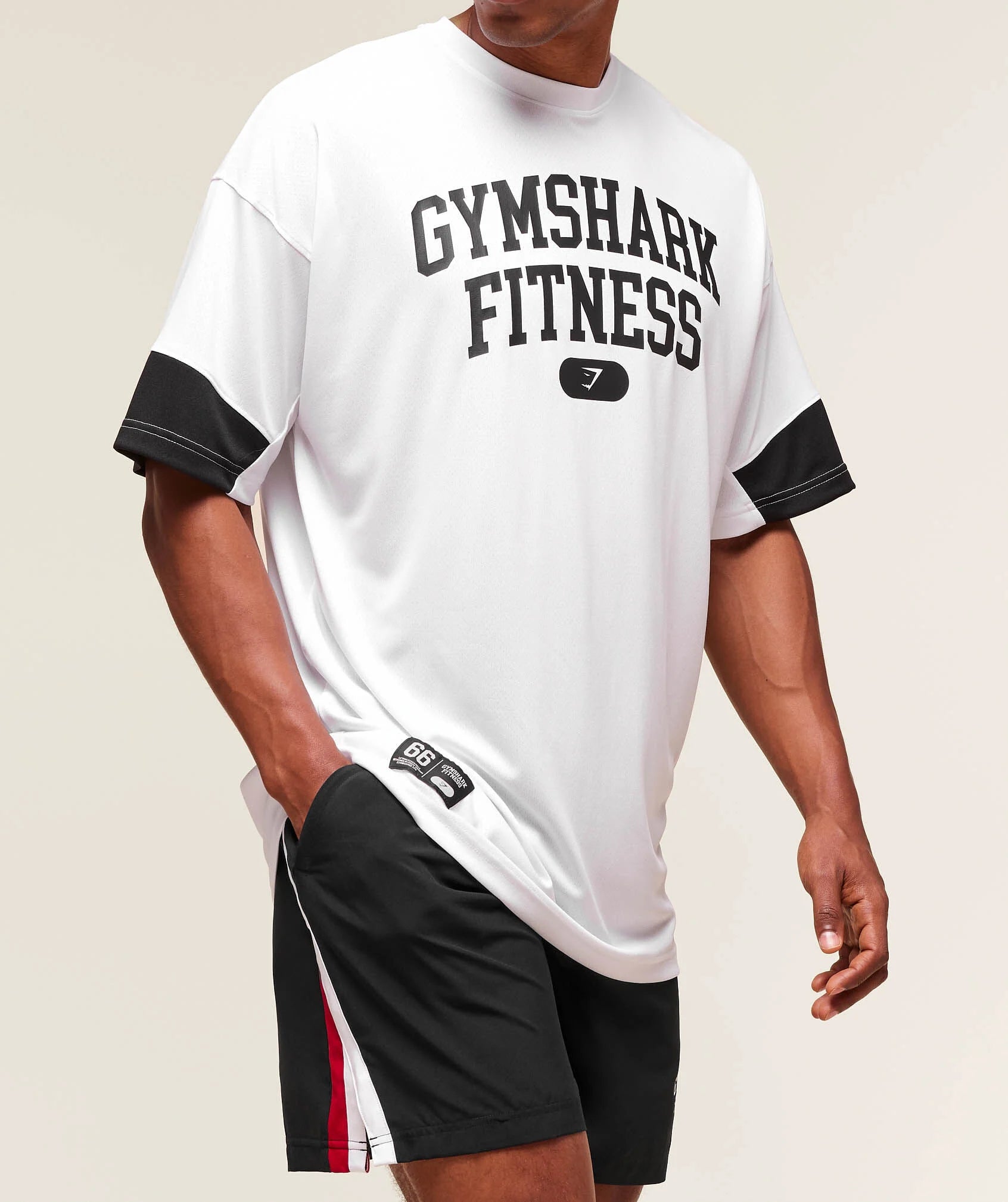 GYMSHARK VARSITY OVERSIZED T-SHIRT