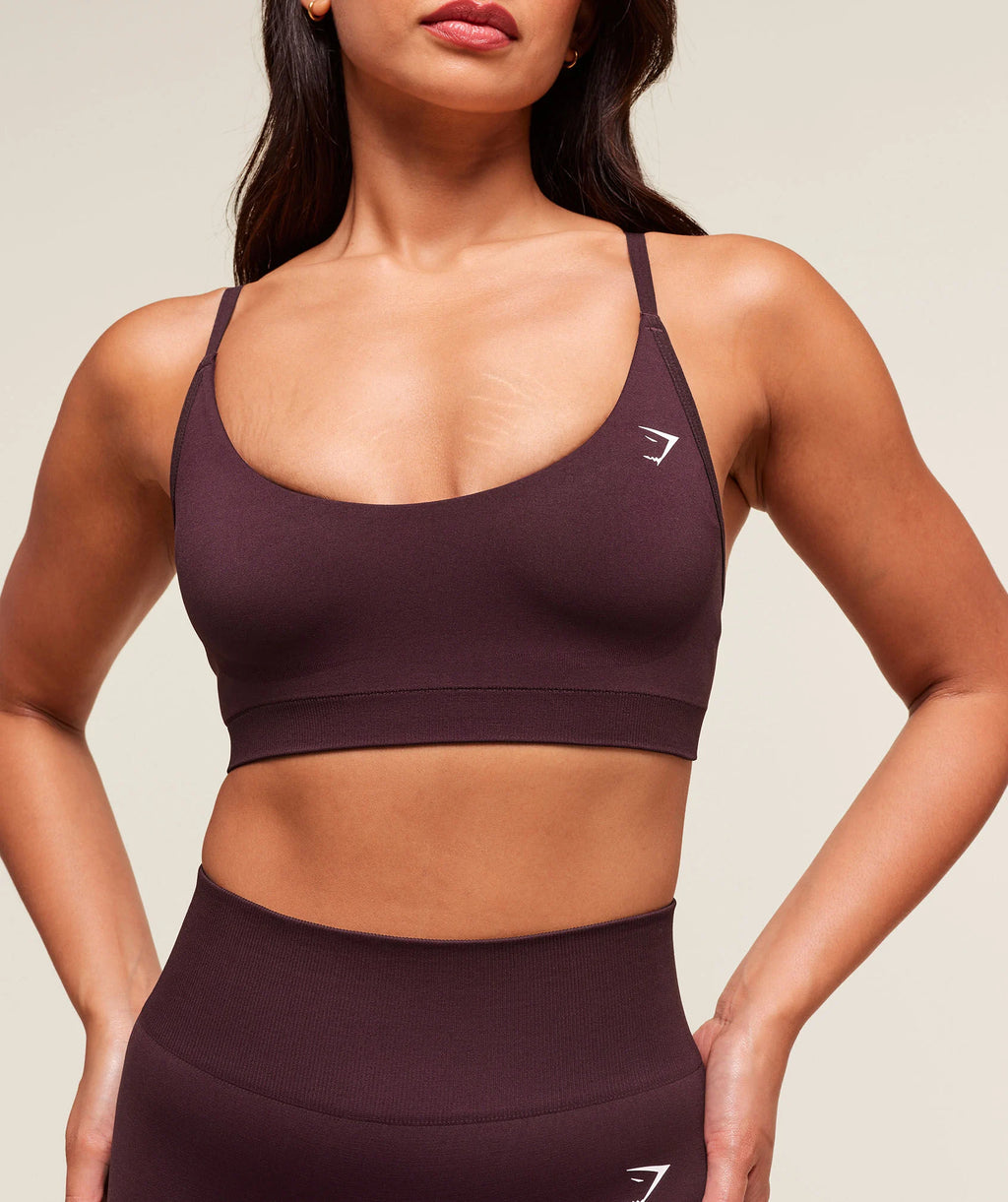 GYMSHARK EVERYDAY SEAMLESS RACERBACK SPORTS BRA