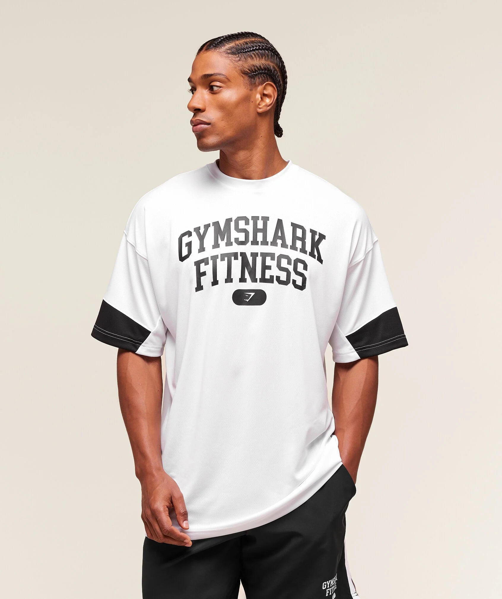 GYMSHARK VARSITY OVERSIZED T-SHIRT