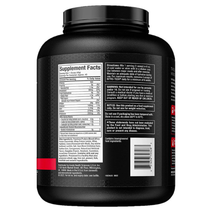 Muscletech NitroTech Whey 1.8KG