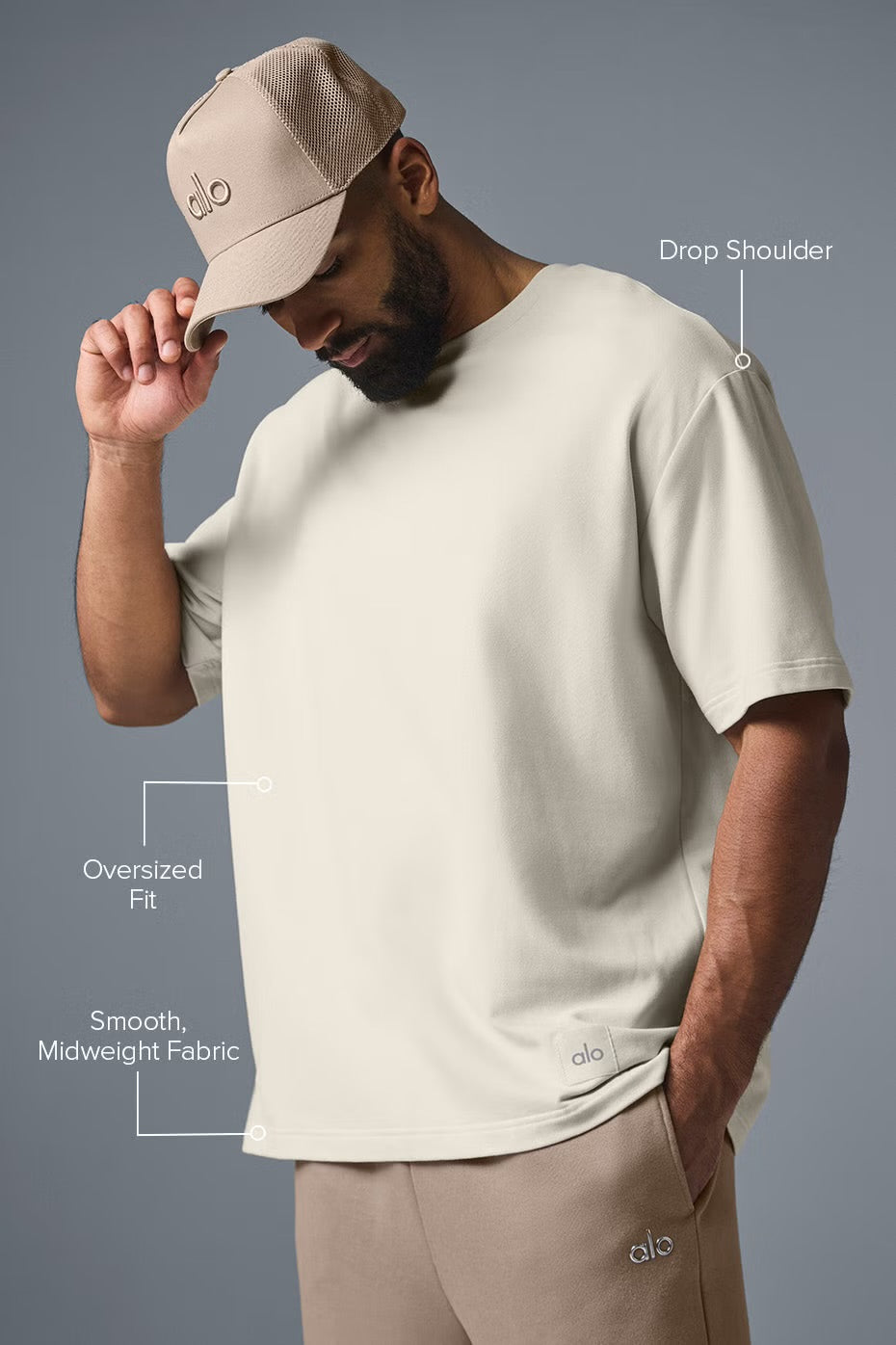 ALO - DOUBLE TAKE SHORT SLEEVE