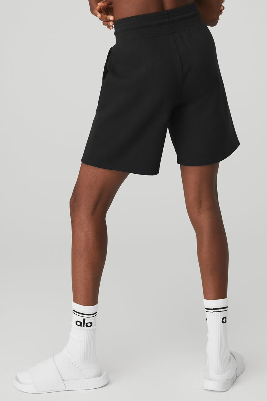 ALO - HIGH-WAIST EASY SWEAT SHORT