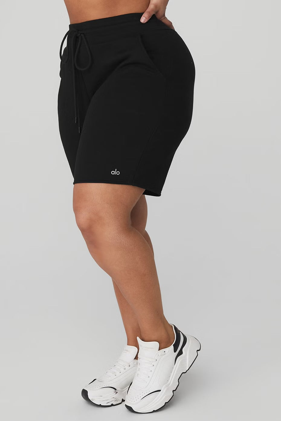 ALO - HIGH-WAIST EASY SWEAT SHORT