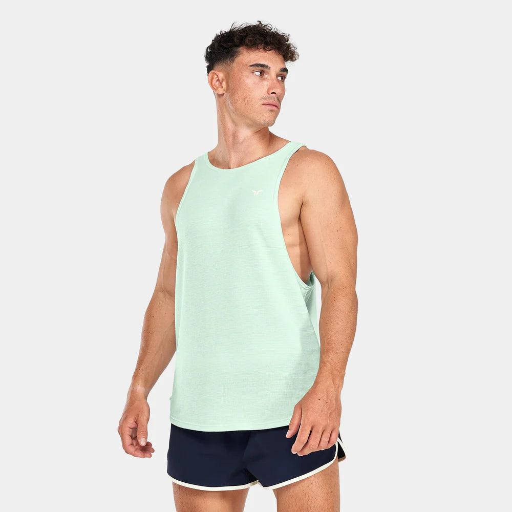 SQUATWOLF - GOLDEN ERA OG GYM TANK - AQUA FOAM