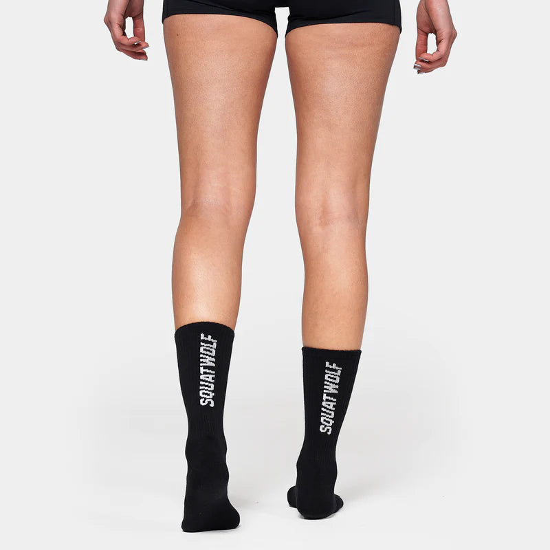 SQUATWOLF - WORDMARK CREW SOCKS 3 PACK