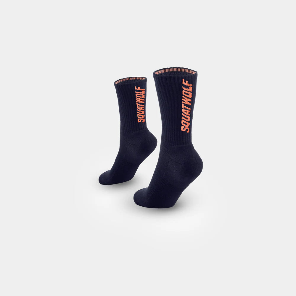 SQUATWOLF - WORDMARK CREW SOCKS 3 PACK