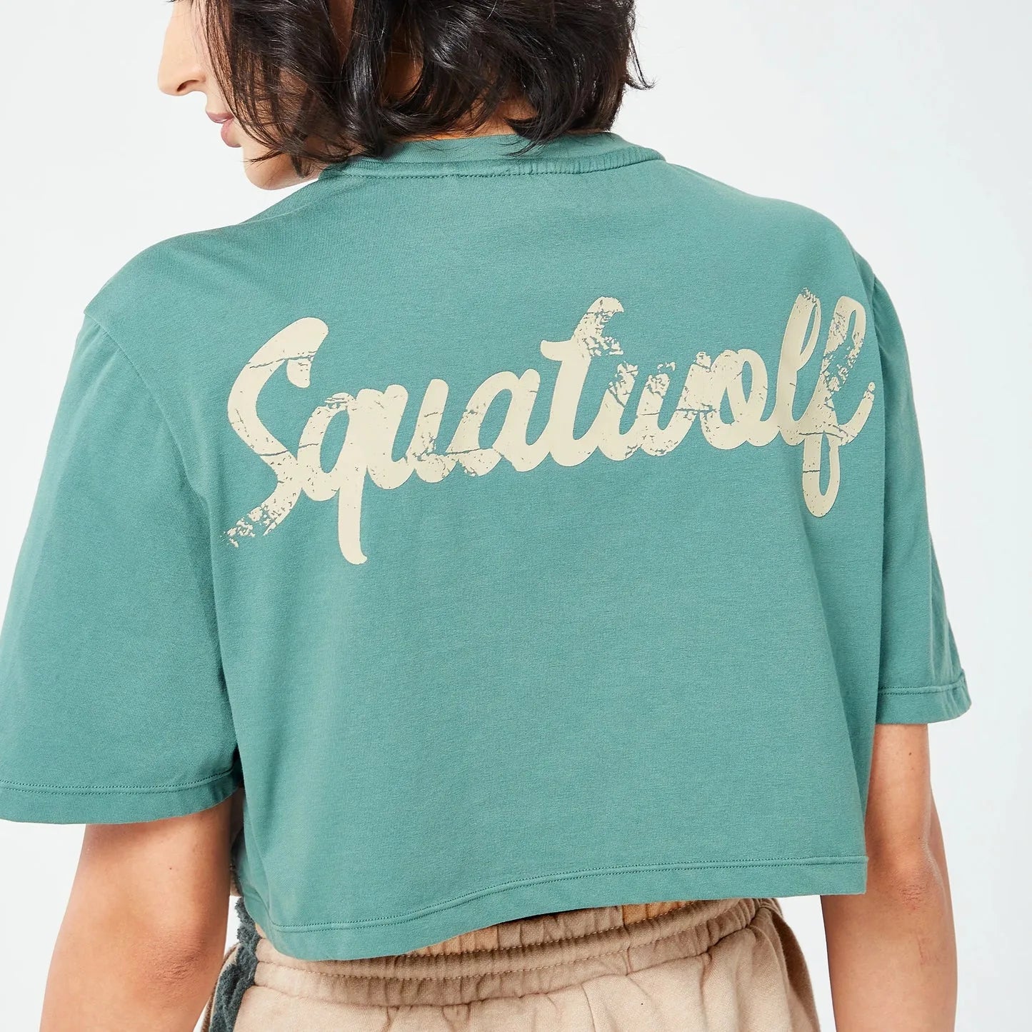 SQUATWOLF - RETROGRADE CROP TEE