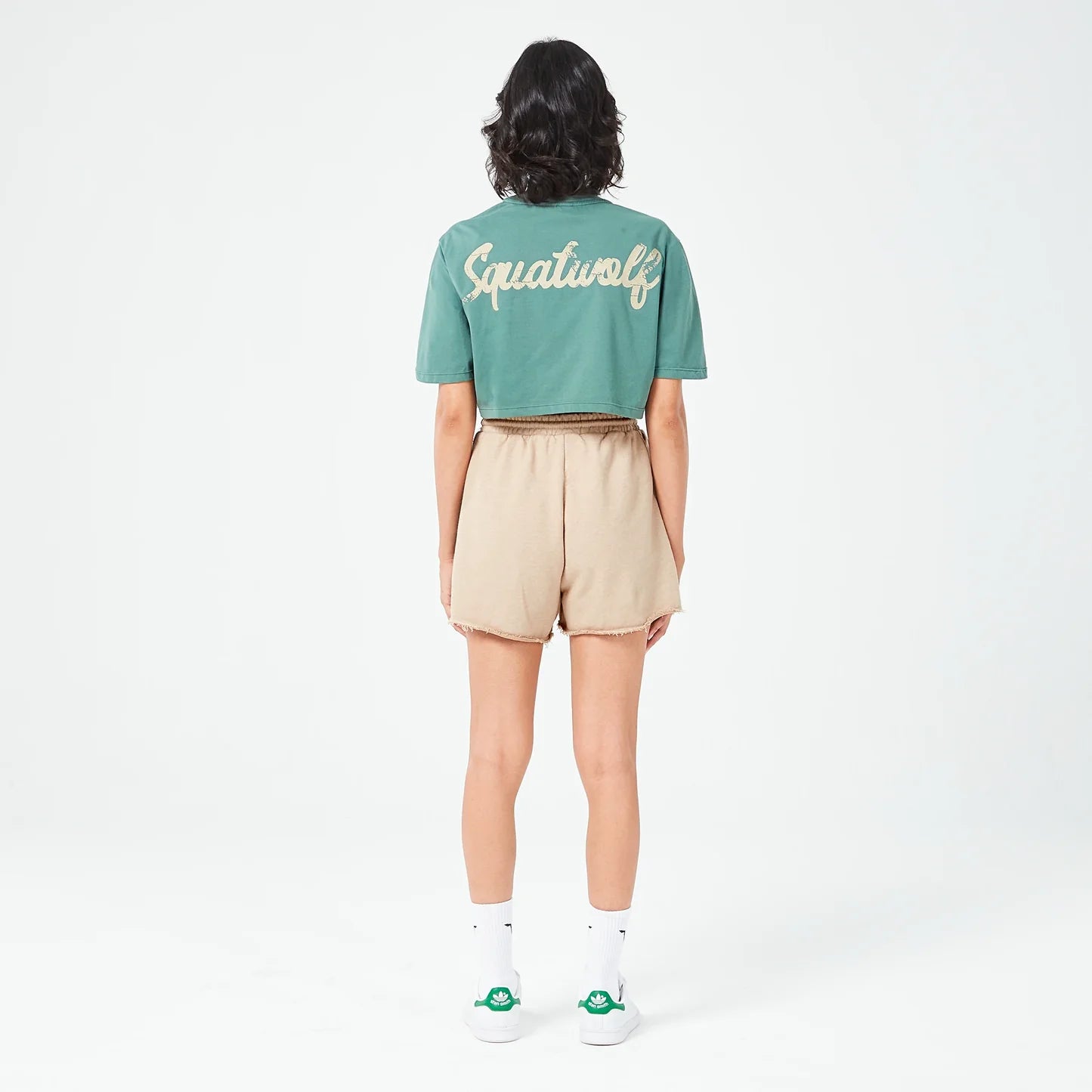 SQUATWOLF - RETROGRADE CROP TEE