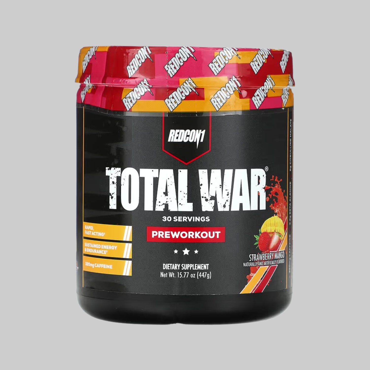 Total War Pre-Workout 447G (Strawberry Mango)
