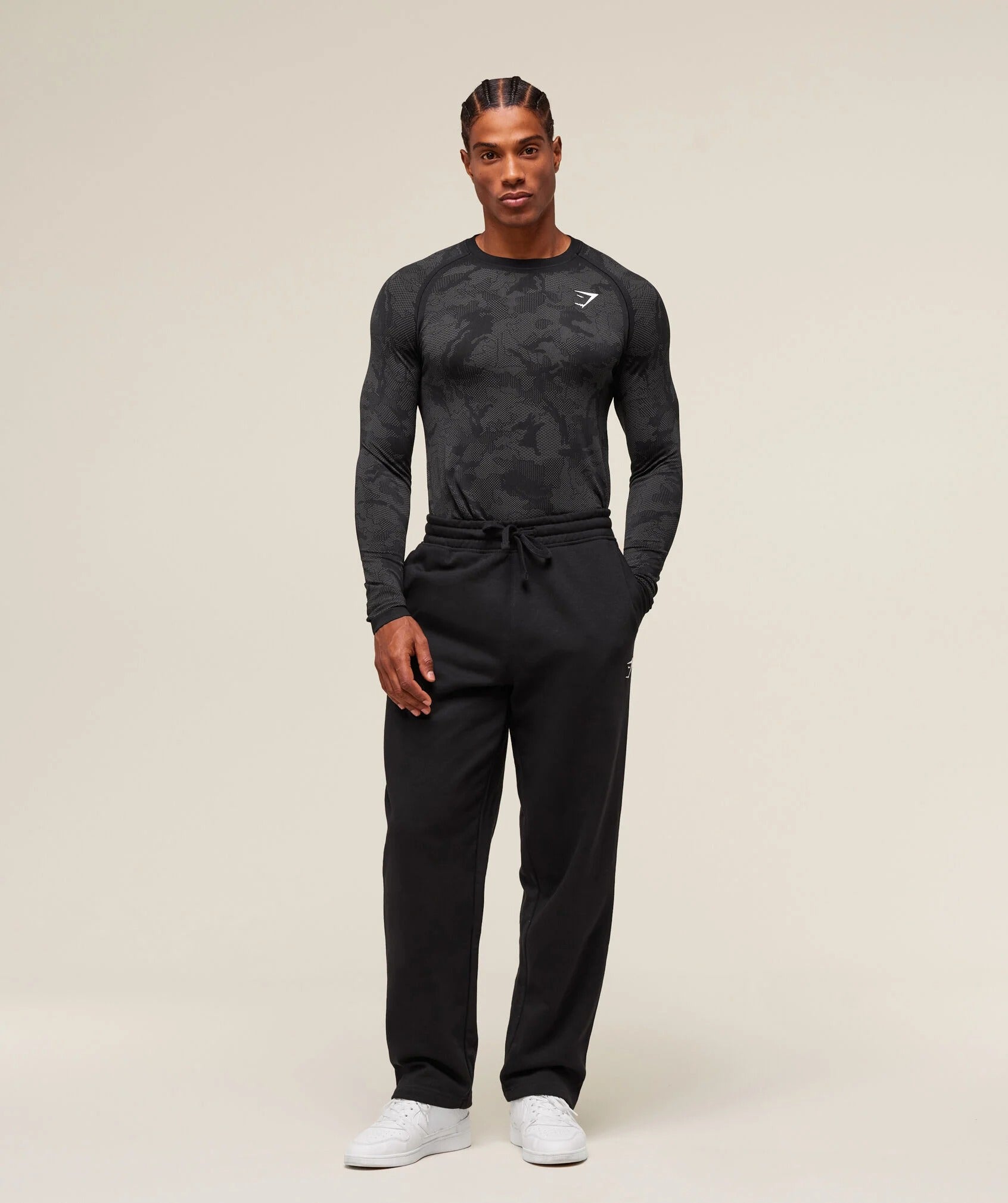 Geo Seamless Long Sleeve T-Shirt